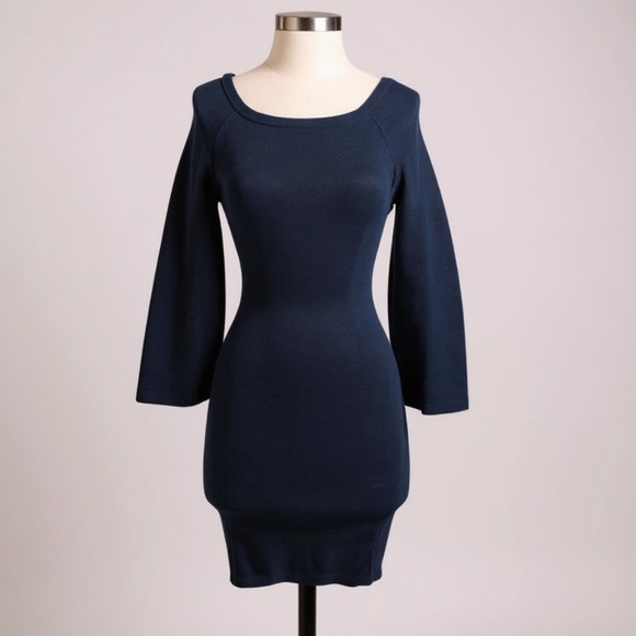 Joa Long Sleeve Bell Sleeve Dress l SIZE XS - Picture 2 of 4